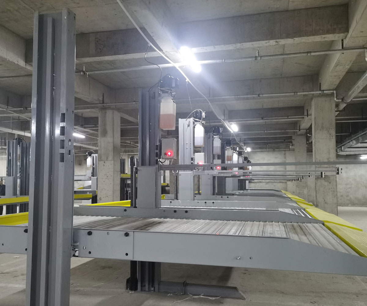 PSH升降平移立體停車庫改造