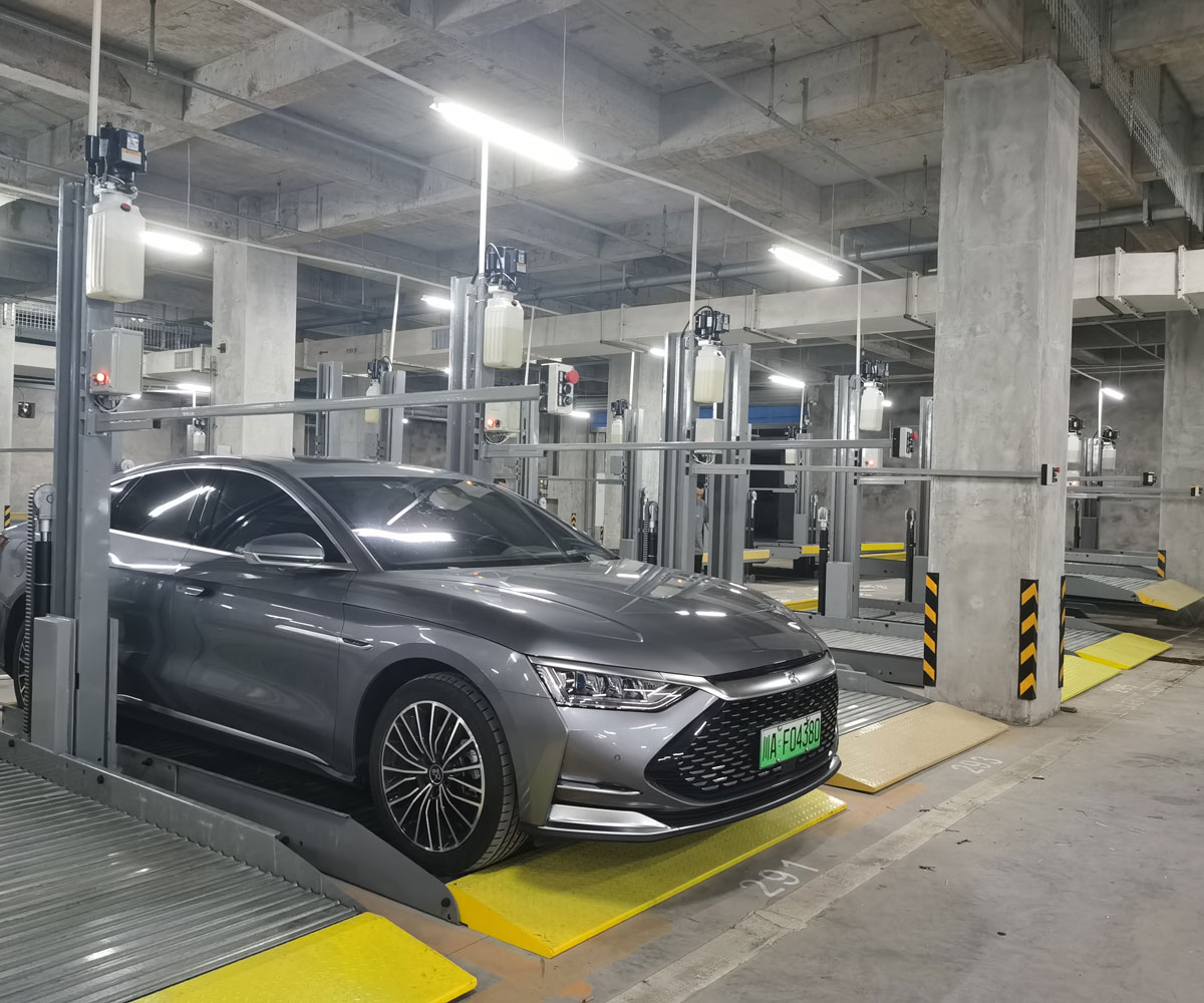江津四柱升降式立體停車二手