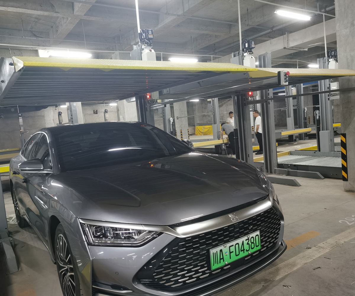 江津2層簡易式機(jī)械式立體停車設(shè)備租用