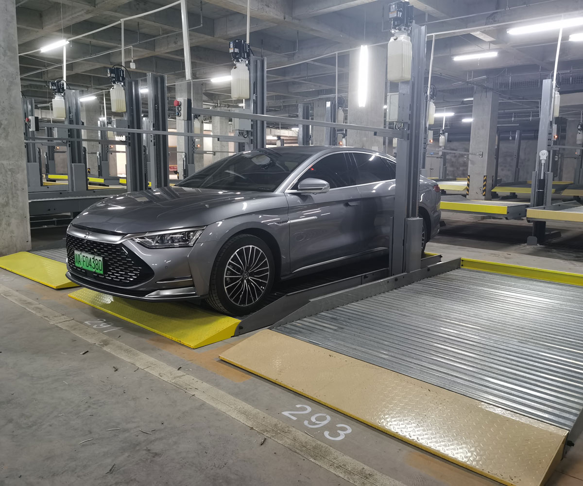 興義二層升降平移立體停車庫(kù)短租