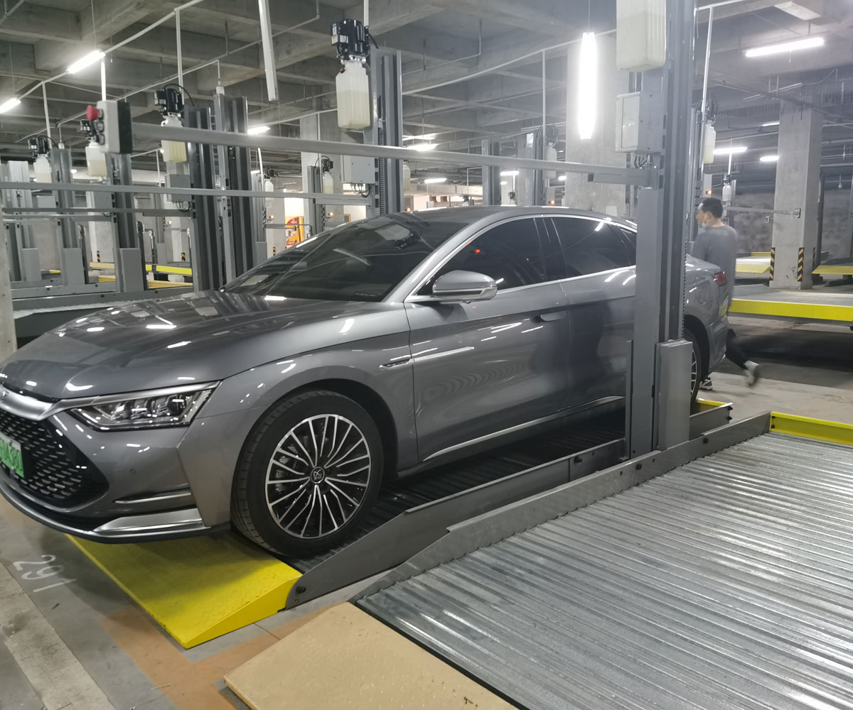 荔波小區(qū)雙層機(jī)械式立體停車設(shè)備