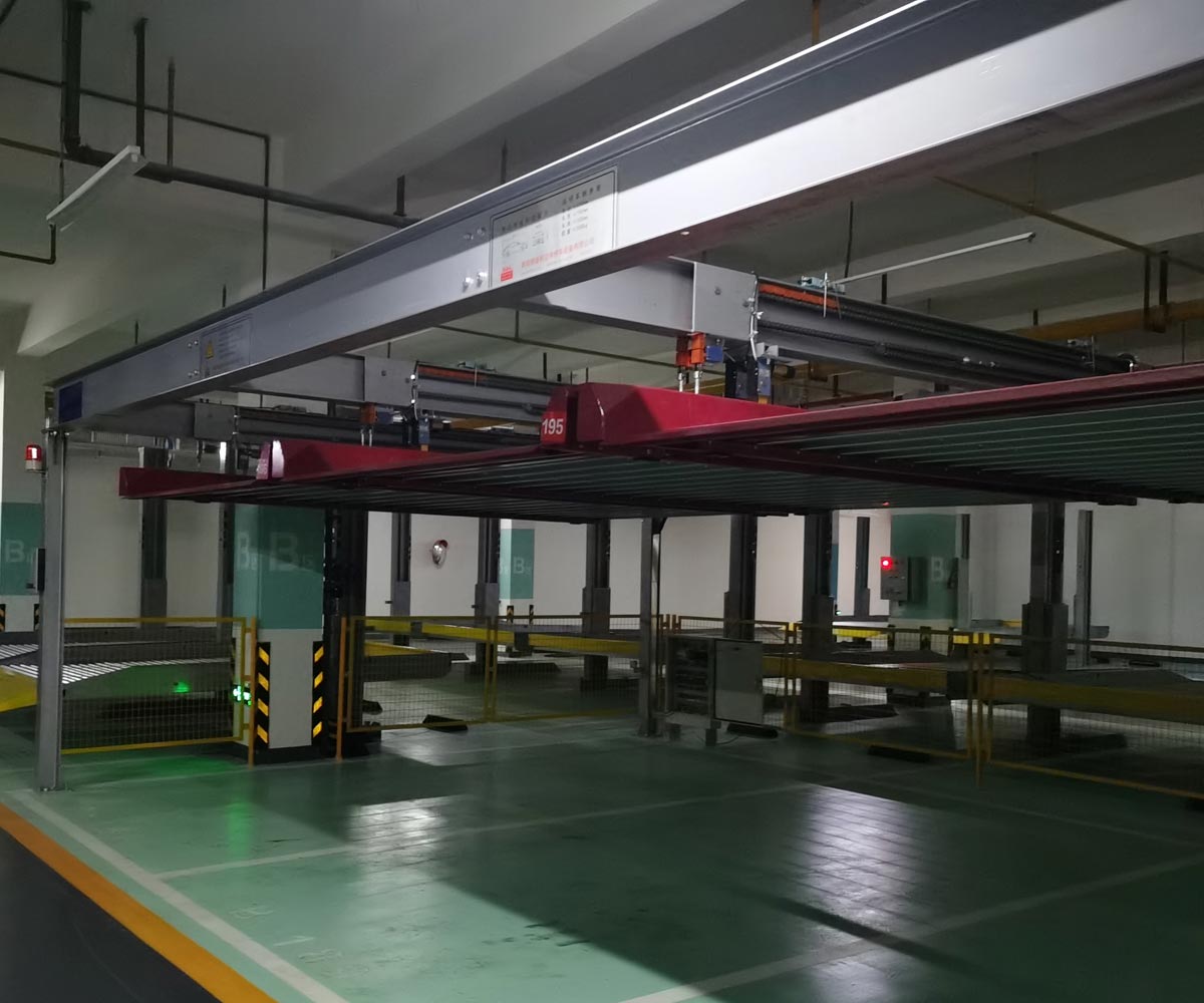 關(guān)嶺小區(qū)兩層簡易類停車設備