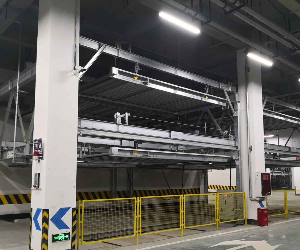 白云PSH2重列二層升降橫移機(jī)械式停車設(shè)備